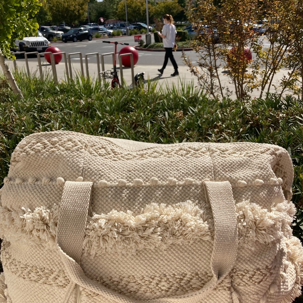 Plush Hobo Tote